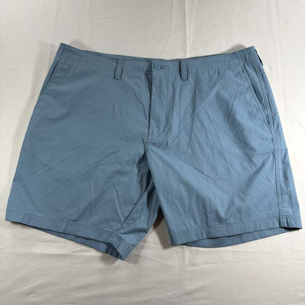 Duck Head Cotton Blend Chino Shorts Size 40 Blue